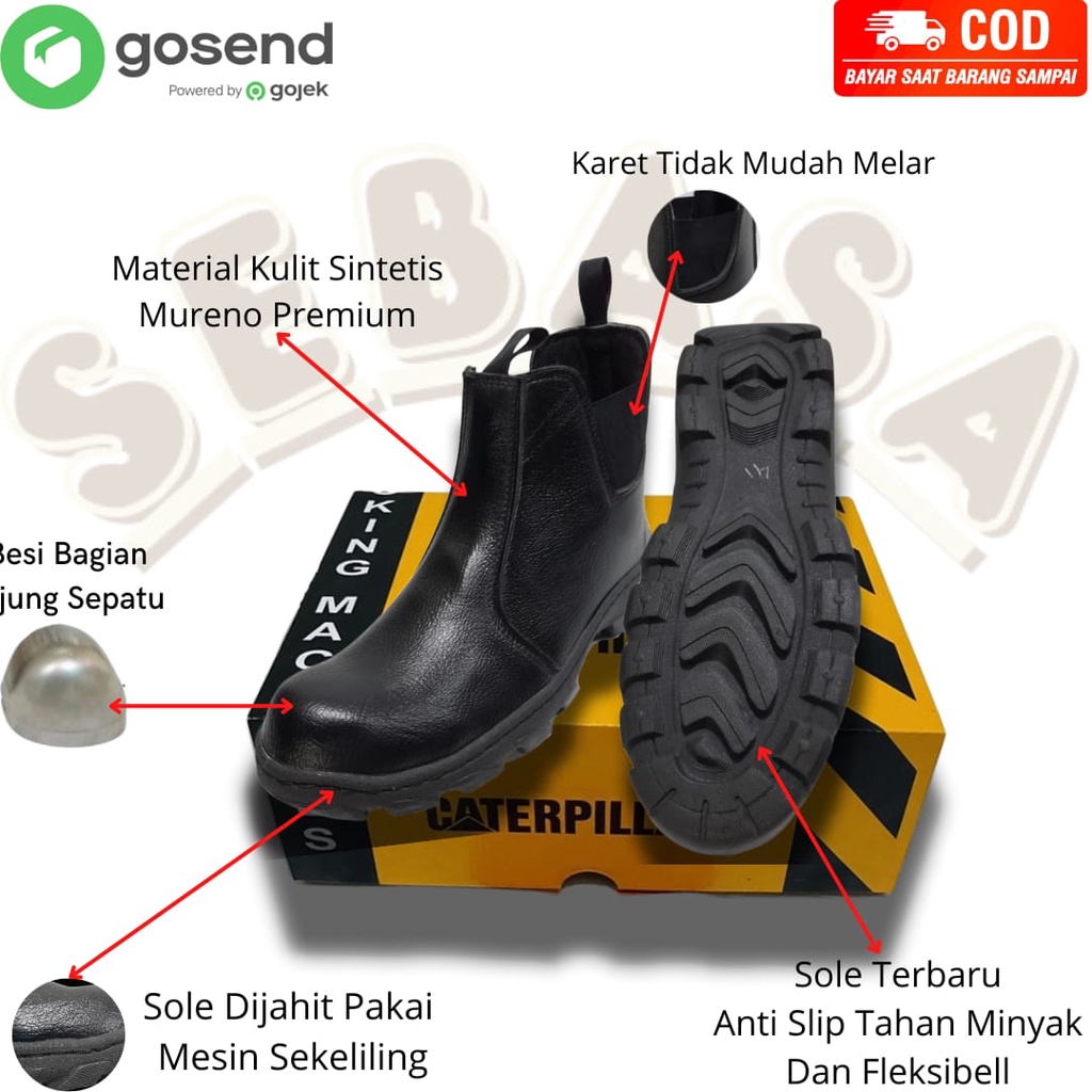 sepatu safety sebasa cocok untuk kerja