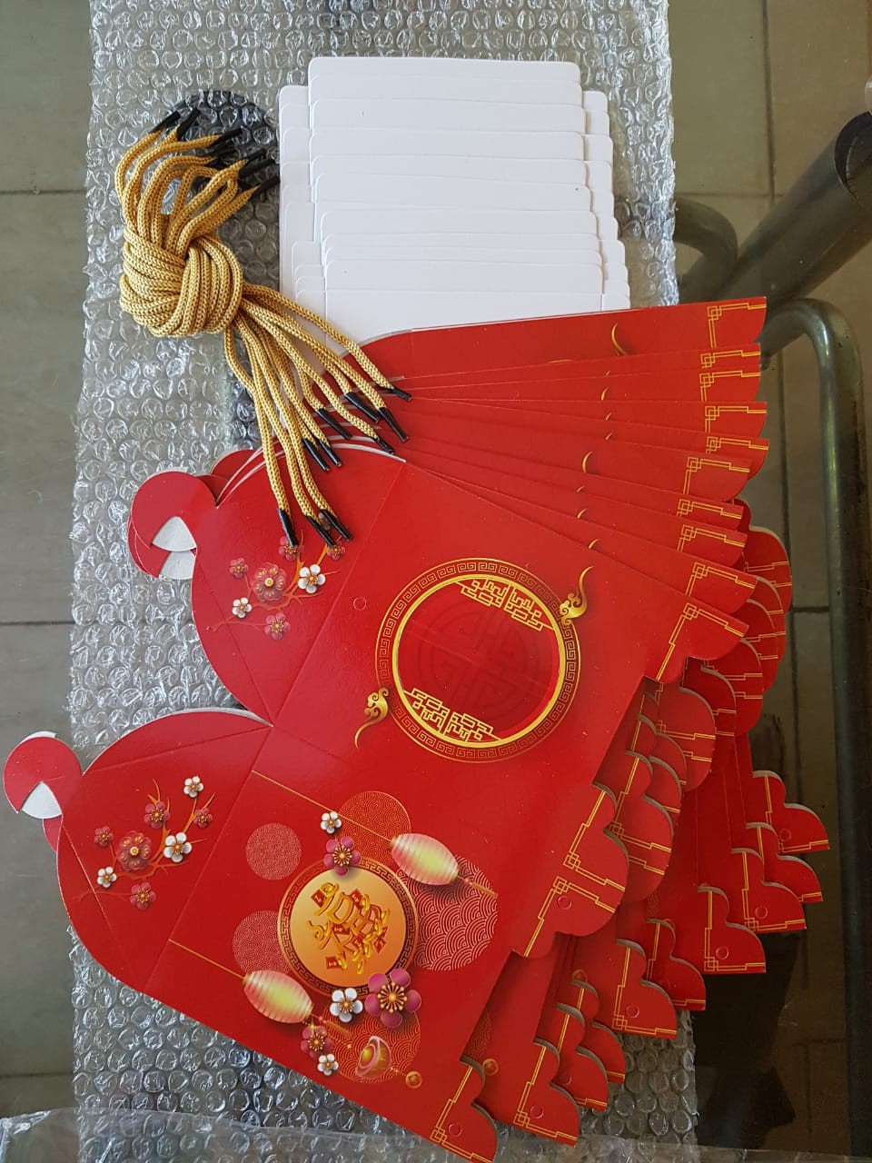 [5pcs] Box Imlek / Hampers Toples / Dus Kue Kering / Model Tandu