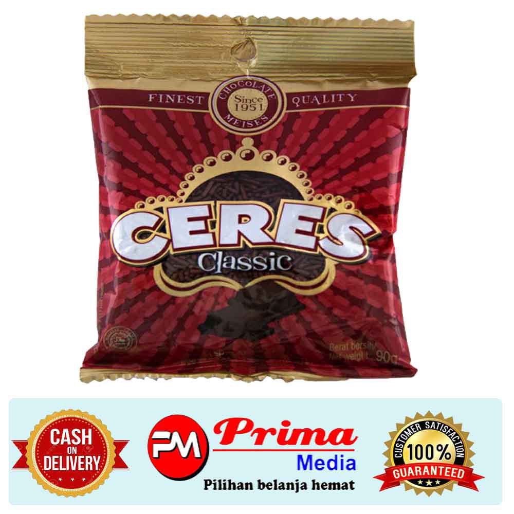 

Ceres Meises Classic / Milk / Festive Coklat 90 Gram