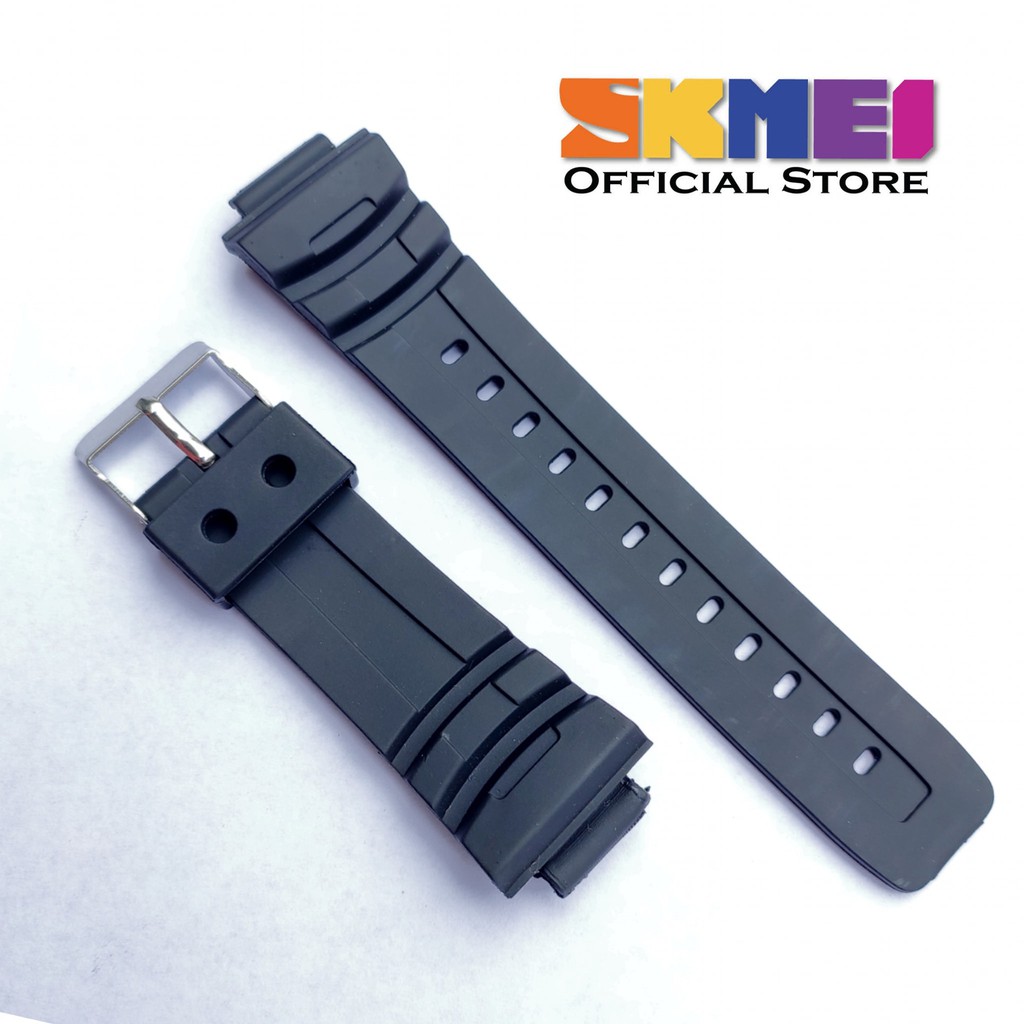 Strap tali jam tangan Skmei 1304 SKMEI 1304 Hitam tali skmei.