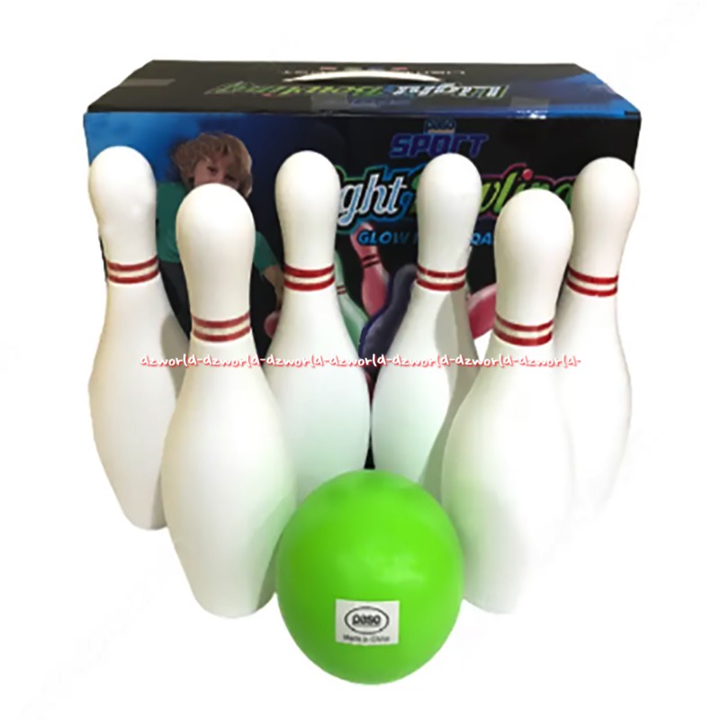 Paso Bowling Game Mainan Bowling Untuk Anak Glow In The Dark Bisa Pin Bisa Menyala Saat Gelap Passo Paso Sport Bow Ling