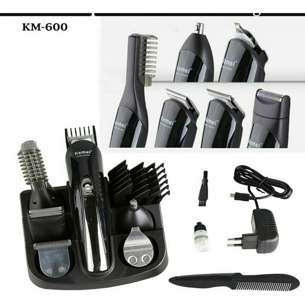 Kemei Kemei KM-600 Electric Hair Trimmer Clipper Mesin Cukur Rambut-super tajam