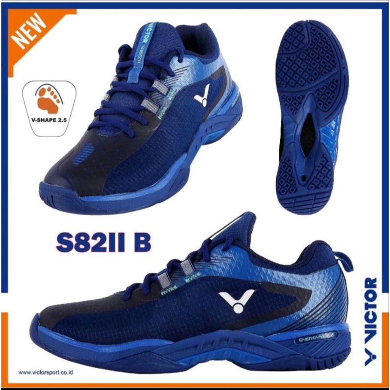 SEPATU BADMINTON VICTOR S82 II B SEPATU BULUTANGKIS VICTOR S 82 II B original