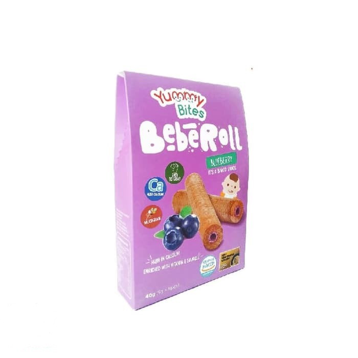 Yummy Bites Beberoll Blueberry 40 gr
