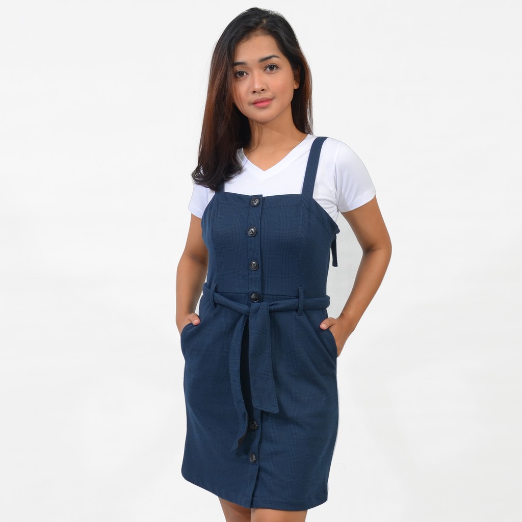 Remix Jeans Ladies Overall Dress Set B415