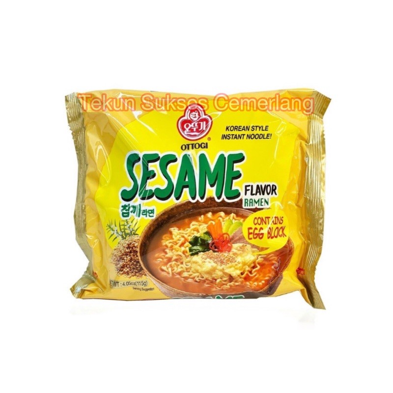 

Ottogi Sesame Ramen with Egg 115gr Ottogi Mie Instan Telor Korea
