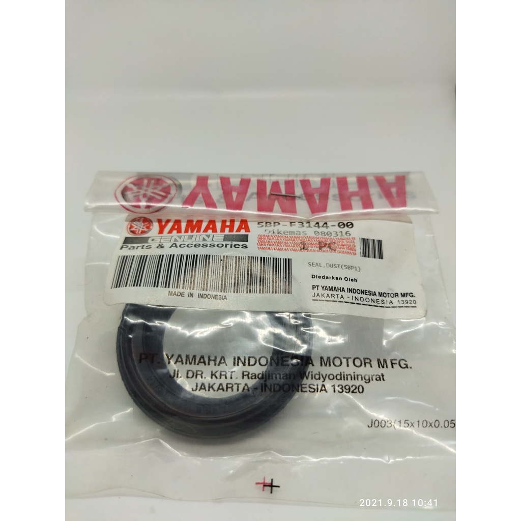 SEAL TUTUP ABU SCORPIO VIXION OLD NEW 5BP-F3144-00