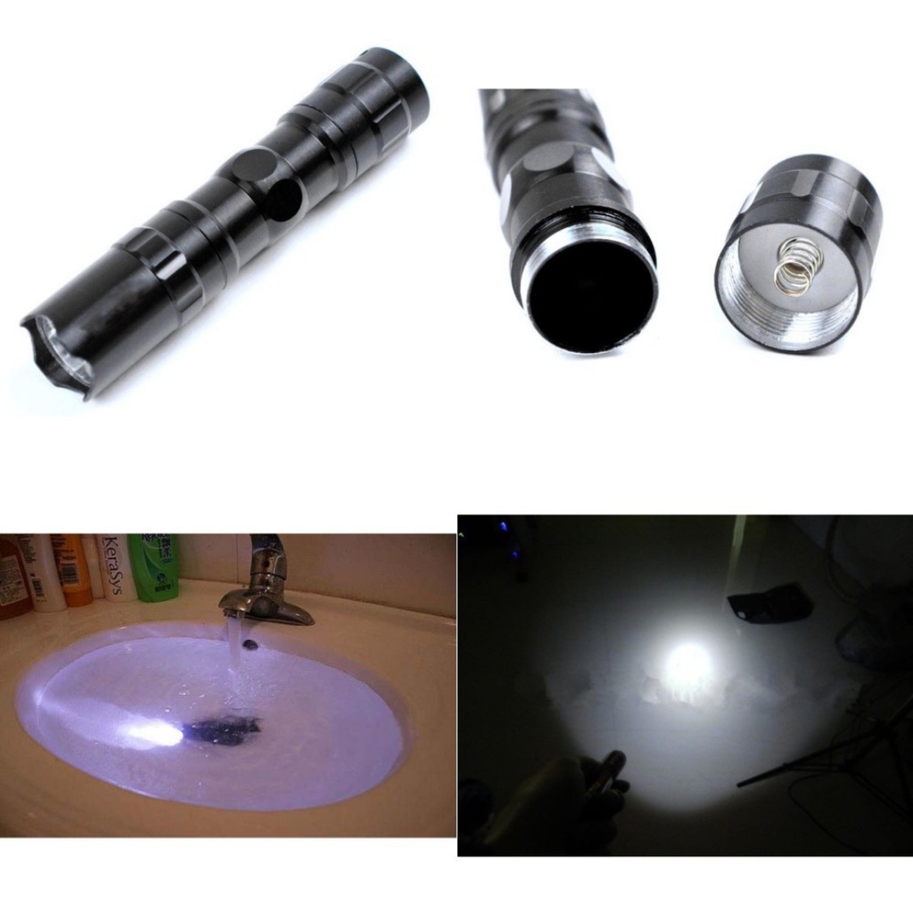 SENTER POLICE MINI TaffLED Senter Police 3W LED Mini Senter Mini Flashlight Original