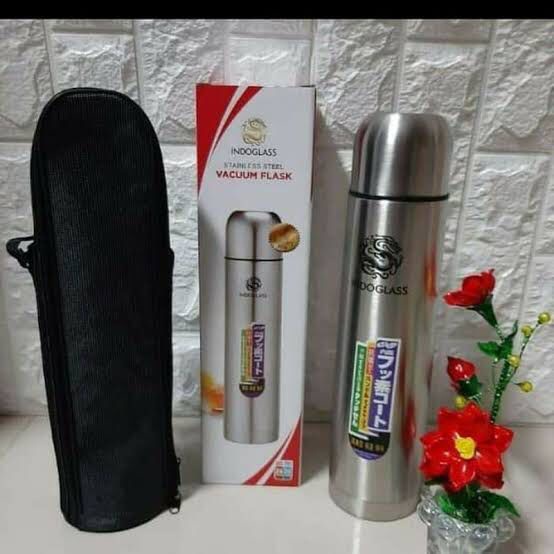 Jual TERMOS INDOGLASS 750 ML / TERMOS AIR PANAS / KING BALANCE 750 ML