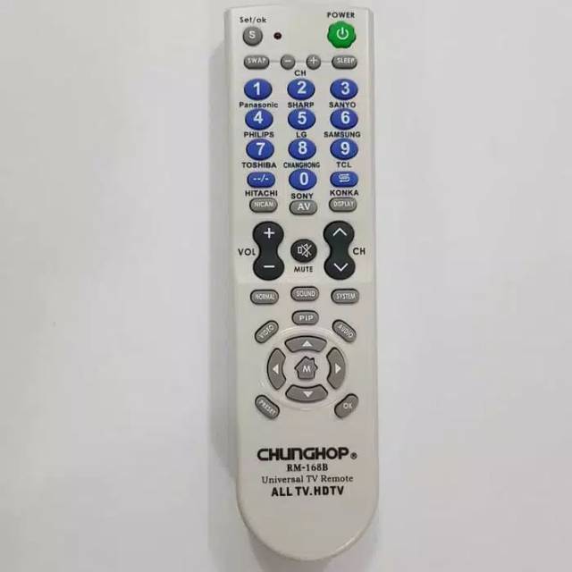 REMOTE REMOT TV MULTI SERBA GUNA ALL TV ORIGINAL CHUNGHOP