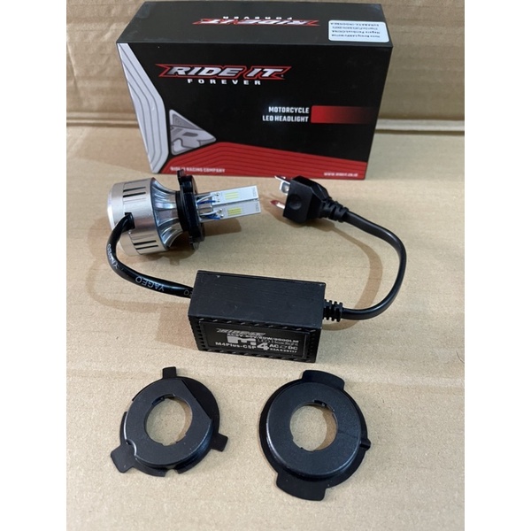 LAMPU HID LED 4 SISI RIDE IT 80 WATT SUPER TERANG UNIVERSAL