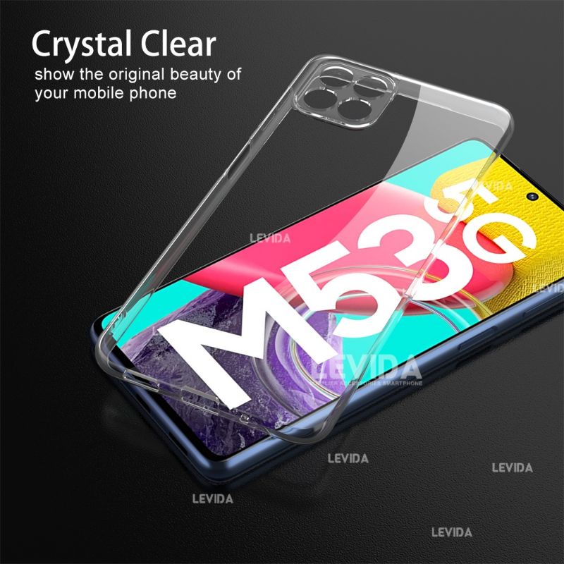 C/C- Samsung M53 5G Samsung M33 5G Clear case Bening Softcase Clear Case Samsung M53 Samsung M33