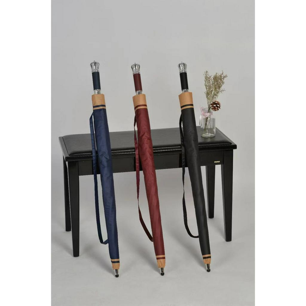 Payung Golf Fiber TCS08 Jumbo OTOMATIS Style Elegan Mewah Model CROWN fashion gagang mahkota Anti UV
