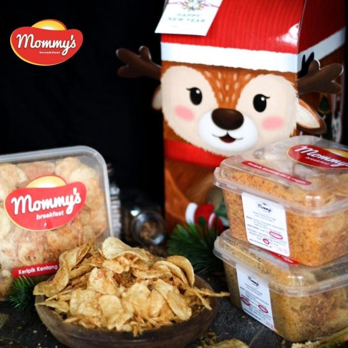 

BISA BAYAR DITEMPAT Christmas Hampers Mommys Keripik Kentang Mede Ebi N Vegan Parcel Natal PROMO
