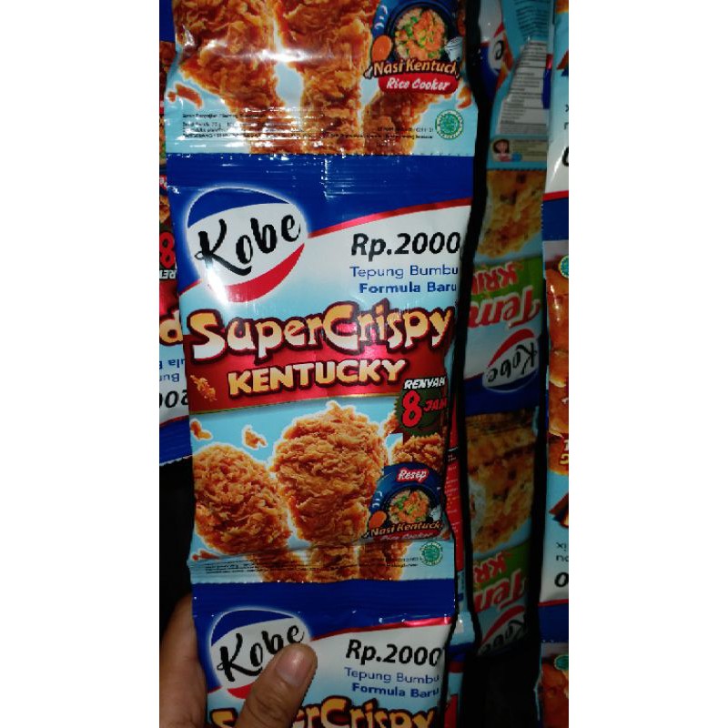

KOBE SUPERCRISPY KENTUCKY 70g dijual per pcs
