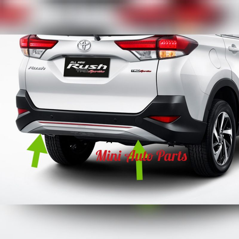 BODYKIT / Body Kit / TRD / Bemper / BELAKANG / Rush TERIOS 2018-2020 Original