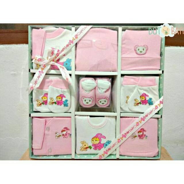 KADO BAYI - BABY GIFT SET - BAJU BAYI SET SUMPER JUMBO - KADO LAHIRAN BAYI - SAILOR BB LUCKY - MYMOM