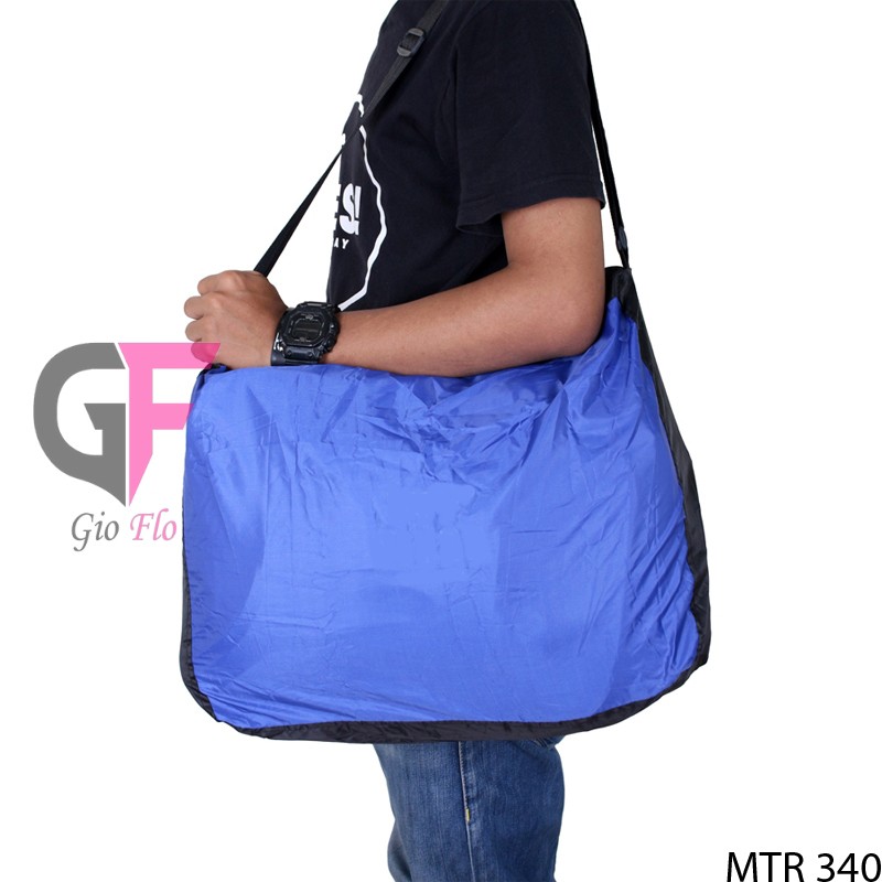 GIOFLO Aksesoris Motor Cover Tas Anti Air Blue / MTR 340