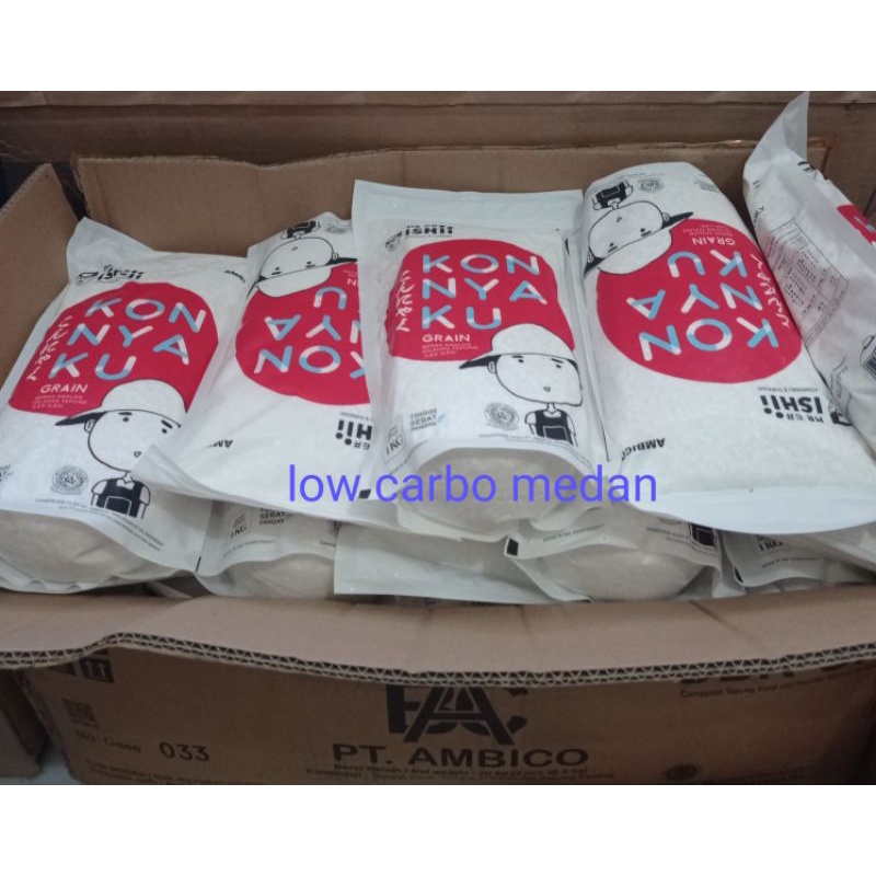 

Beras Shirataki / Shirataki Rice / Beras Diet / Shirataki Konyaku Rice 1 kg