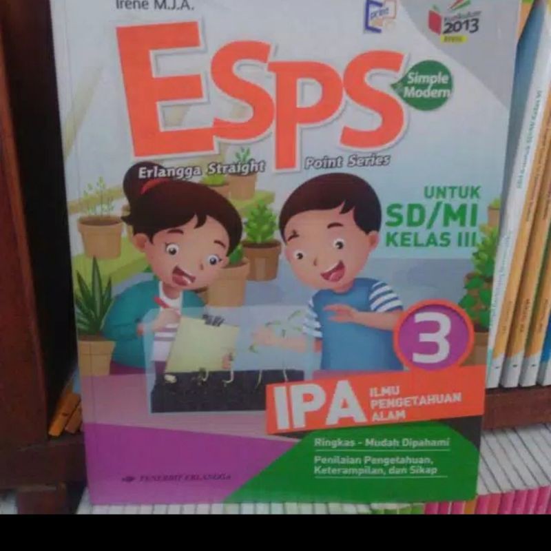 Buku SD ESPS IPA Kelas 3 Erlangga