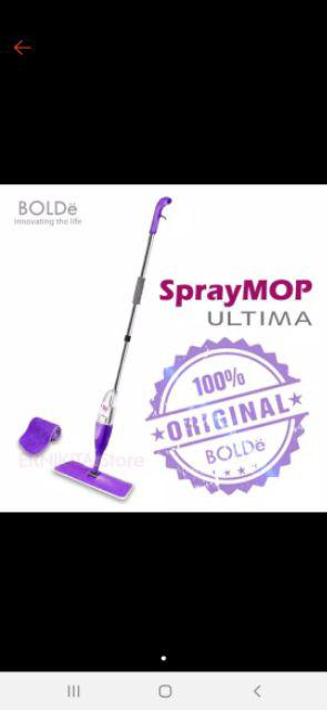 Bolde Ultima Purple 1 Kain - Spray Mop Alat Spray Lantai Cara Kering