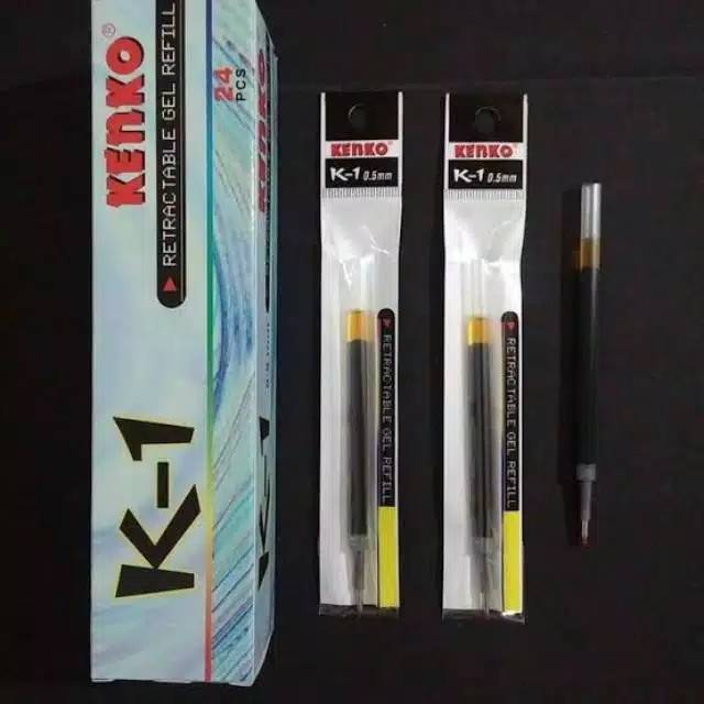

Refill Pen Gel Kenko K1 Tinta Hitam (1 Pcs)