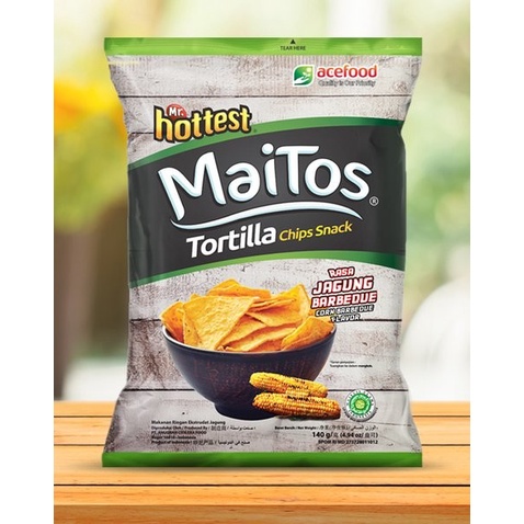 

Maitos Tortila Jagung Barbeque 140Gr