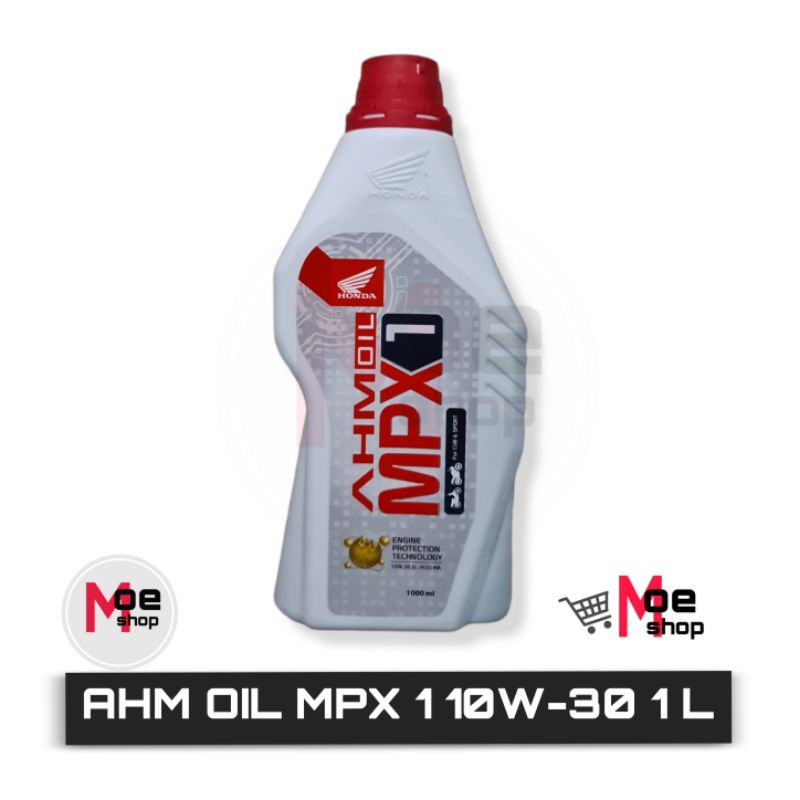 AHM OIL MPX 1 10W-30 SL JASO MA 1Liter Ori Lokal