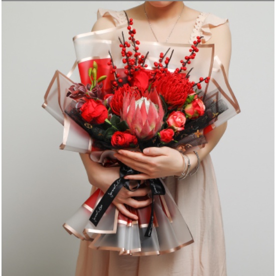 Flower Wrapping / Kertas Bunga / Flower Paper Cellophane KB6130