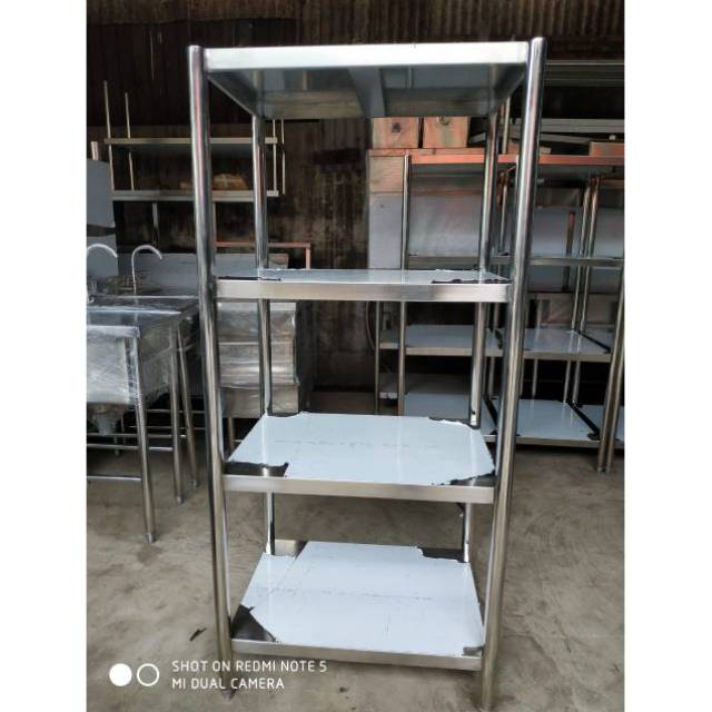 Rak stainless 4 susun