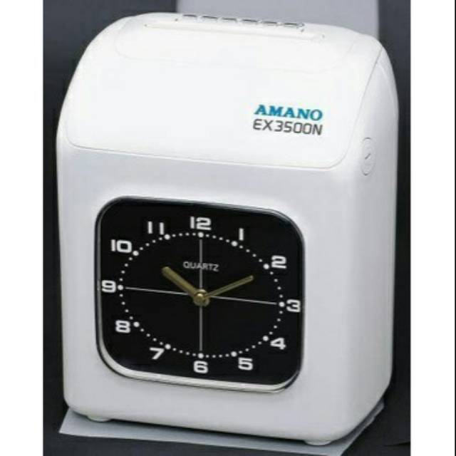 AMANO EX3500N (GARANSI) +Bonus 1 Pack Kartu Absen-Mesin Absen / Absensi Kartu