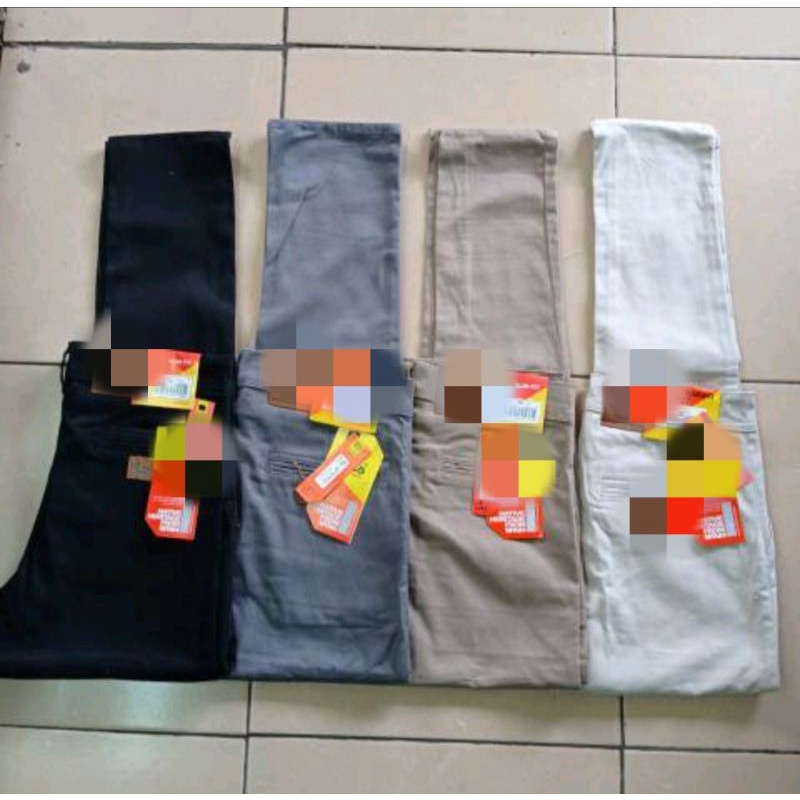 CELANA CHINO PANJANG PRIA / CELANA KATUN PRIA SIZE27-38