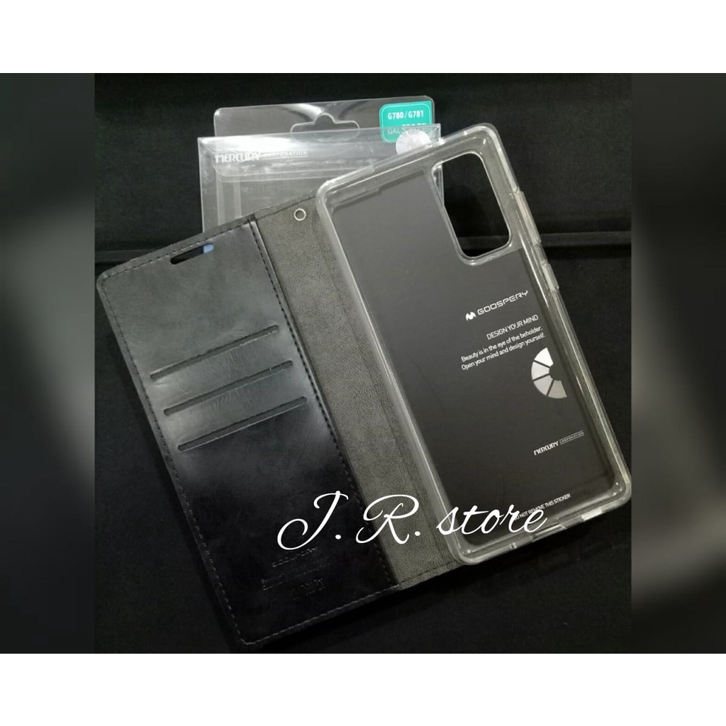 LEATHER Flip Case Premium SAMSUNG S20 FE