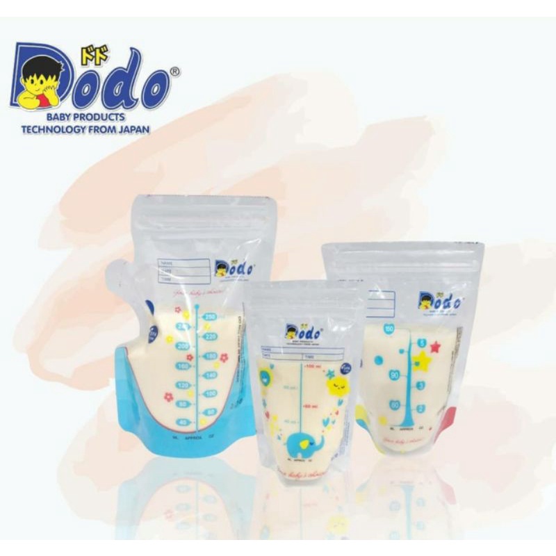 Gabag Breast Milk Storage 120ml isi 30 | Ninio Breast Milk Storage Bottles PP 120ml BPA Free | Botol Penyimpanan Asi Ninio