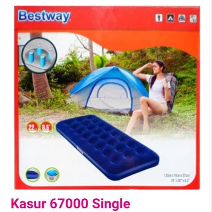 Murah Termurah  BESTWAY KASUR ANGIN SINGLE / Kasur Tiup / Kasur Pompa Limited