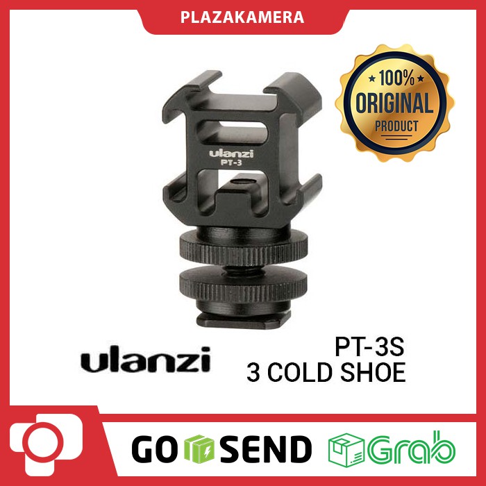 Ulanzi PT-3S Triple Cold Shoe Mount