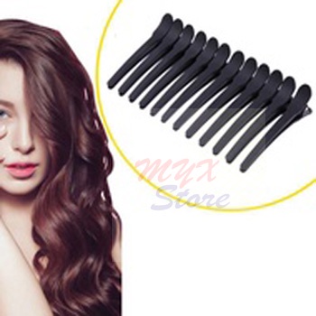 10 pcs - Jepit Rambut Buaya Kecil / Jepitan Rambut Salon / Jepitan Buaya / Pin Rambut Poni / Jepitan