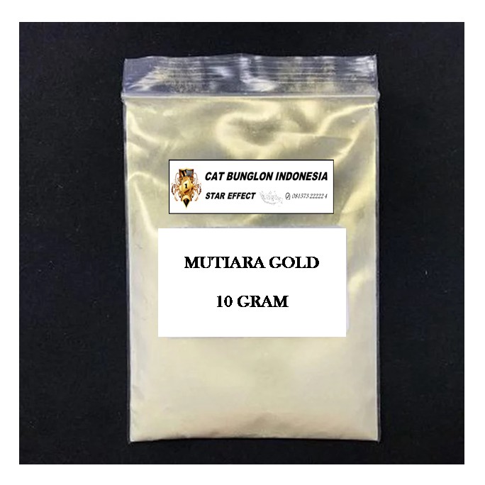 SERBUK MUTIARA GOLD 10GR