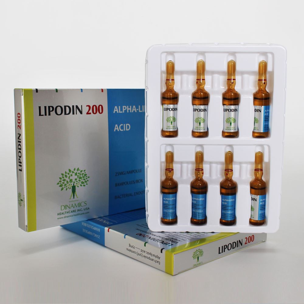 ECER ALPHA LIPOIC ACID INJECTION / ALA injeksi LIPODIN 200 Shopee