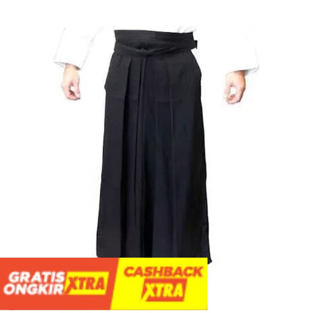 NEW MODEL  - Hakama Aikido Hitam