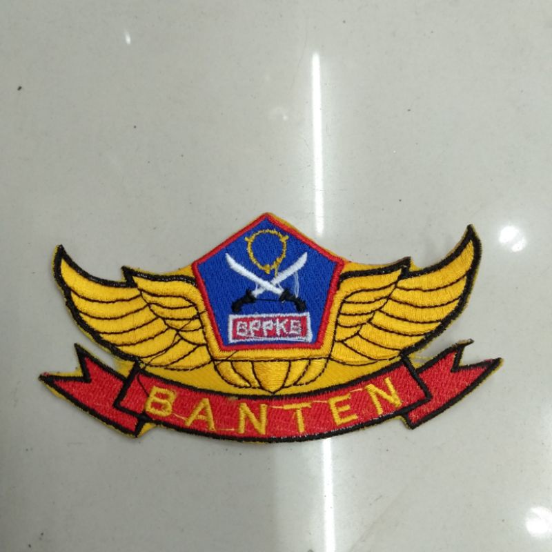 patch bordir bppkb banten wing