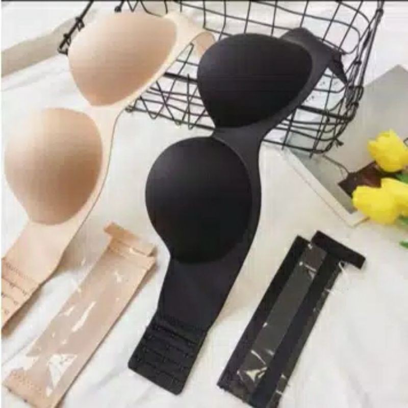 TALLY BRA BH SEAMLESS 221 I ADA KAWAT I CUP B | BUSA TIPIS I TANPA TALI / STRAPLESS BRA