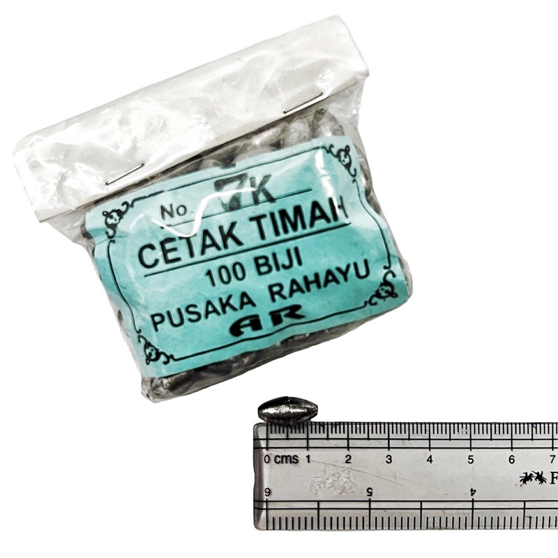 Timah | Timbel | Pemberat Mancing 7K | 4 GRAM (Per 1 Biji)