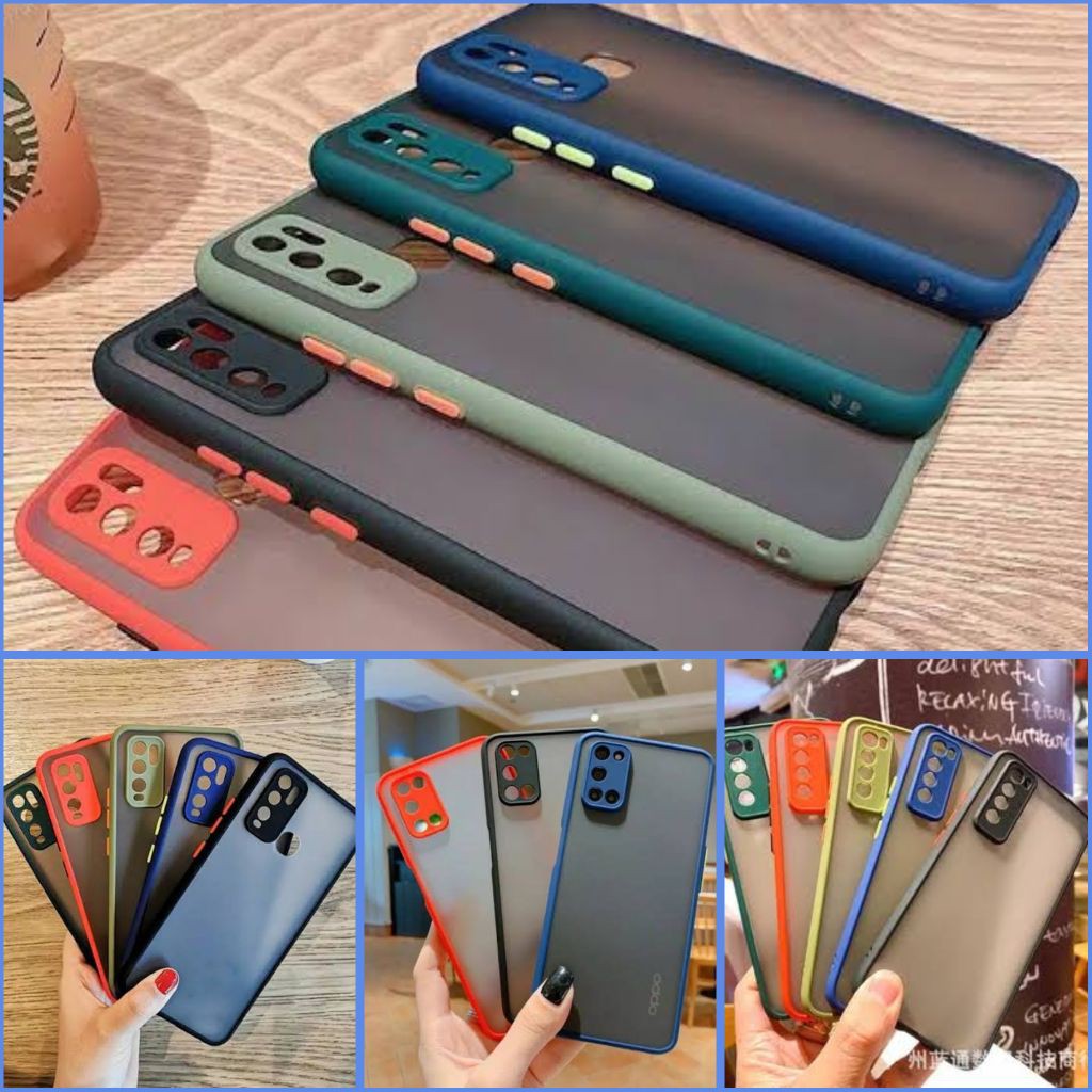 HARD CASE MY CHOICE + PELINDUNG KAMERA OPPO RENO 4F A57 A39 A52 A54 A55 5G A91