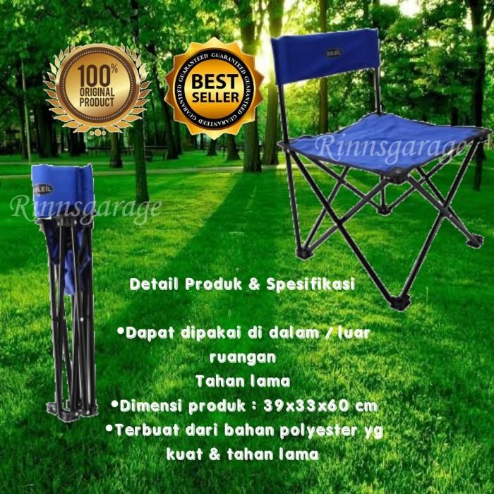 Chair | Kursi Lipat Portable Outdoor Soleil Biru