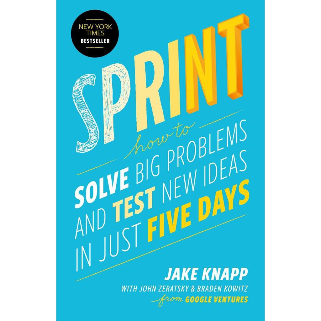 Buku Import Sprint By Jake Knapp (Original Paperback)