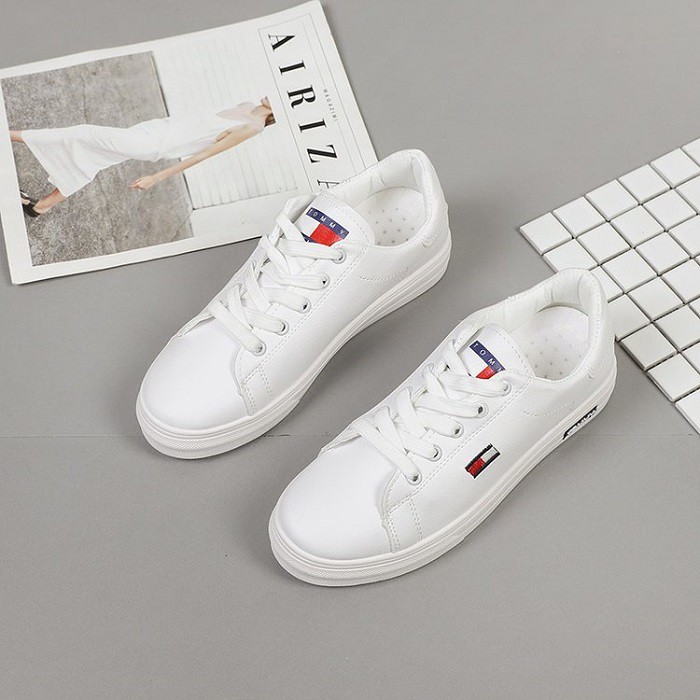 Hc0073 White Tommy Hilfiger Sport Shoes Shopee Indonesia