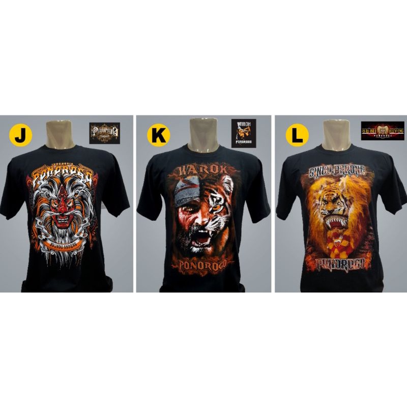 kaos reog Ponorogo / kaos budaya reyog reog ponorogo /ganong/warok/barong/reyog/jaranan/jatil