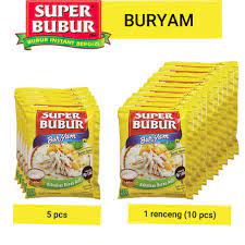 

Super Bubur Buryam 1renceng 10pcs 22gr