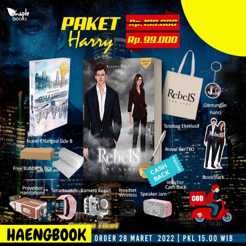 Novel Rebels The Last karya Rashifa Killa Penerbit Maple Books